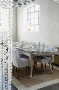 Home&Deko Wohnen in Weiß Riviera Esszimmer Tisch